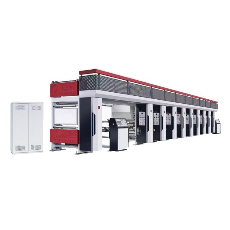 背心袋快递袋凹版印刷机无纺布纸张薄膜电脑套色凹版印刷机