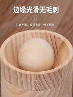 A wooden dumpling wrappers pressing wonder, a quick molding household dumpling maker that is easy and effortless, a small and traditional kitchen tool thumbnail 3