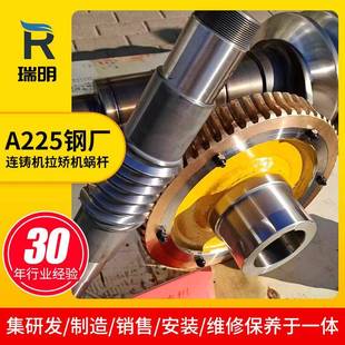 A225钢厂连铸机拉矫机蜗杆001非标涡轮蜗杆配套各类非标蜗轮