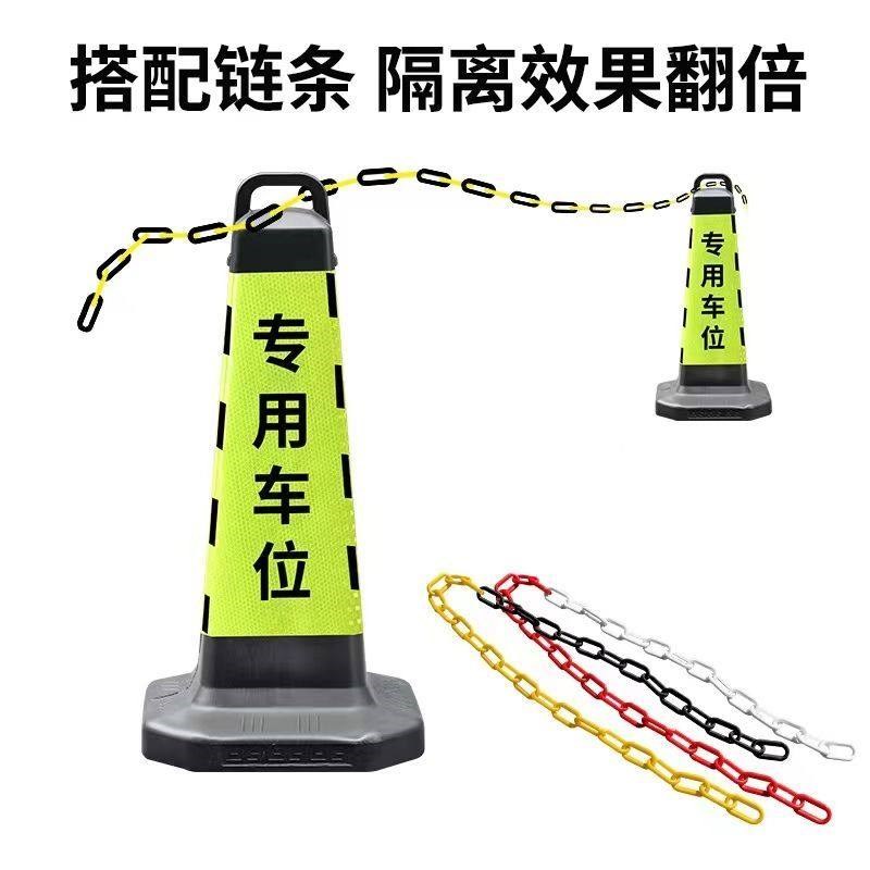 热销塑料路锥70cm提环雪糕筒桶反光交通安全警示柱隔离路桩路障路