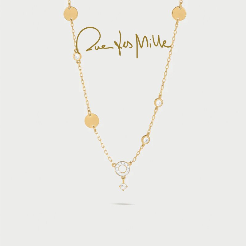 RuedesMille 意大利原创满天星钻点轻奢高级感项链女GRZ020M4AU