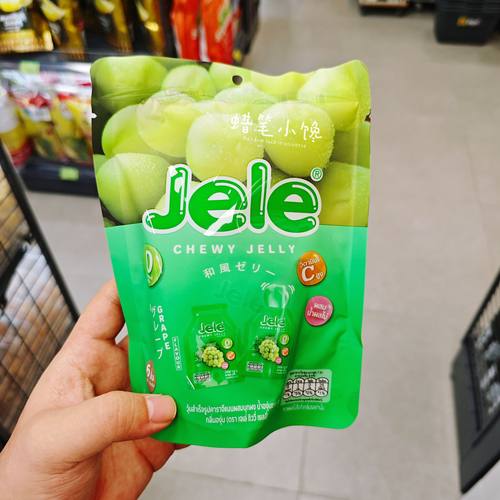 Jele泰国维C吸吸果冻进口零食