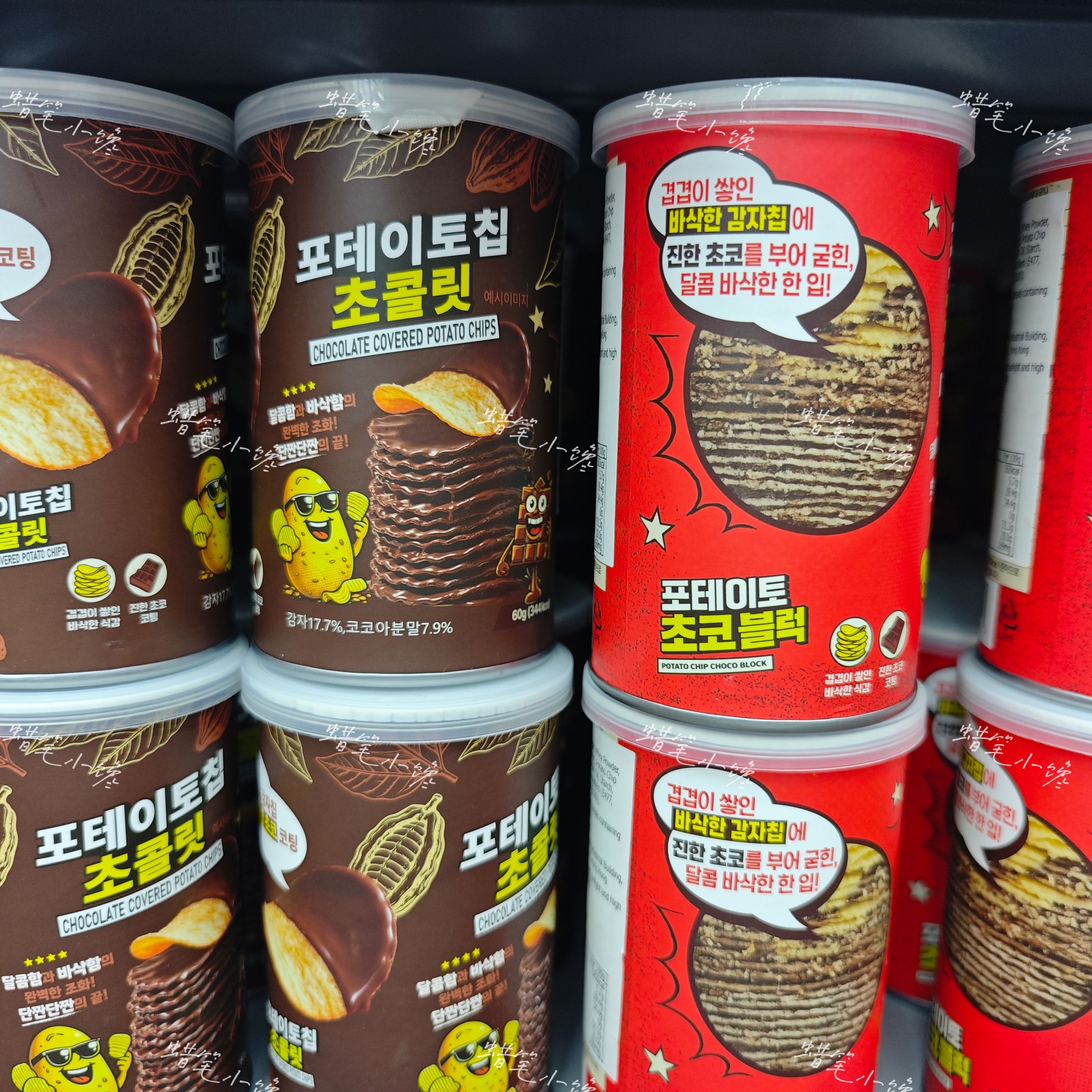 韩国CODEX巧克力涂层薯片68g