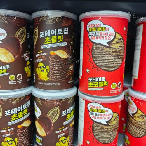 韩国CODEX巧克力涂层薯片68g