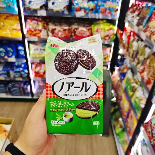 YBCNOIR宁治抹茶夹心饼干零食