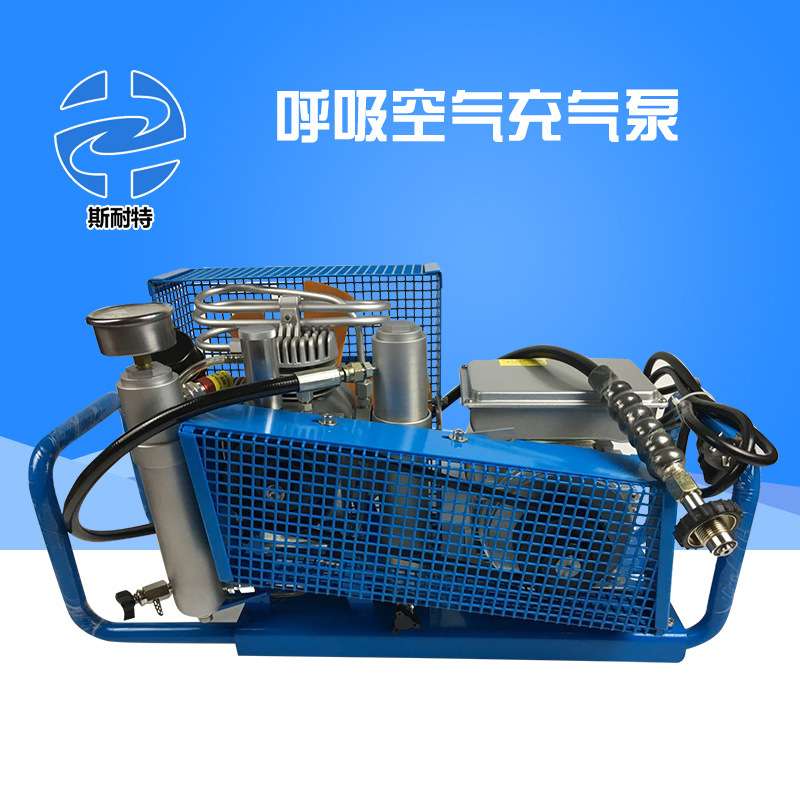 呼吸器充气泵CQ-100潜水电动空压机高压30/40Mpa充气机压力设定款