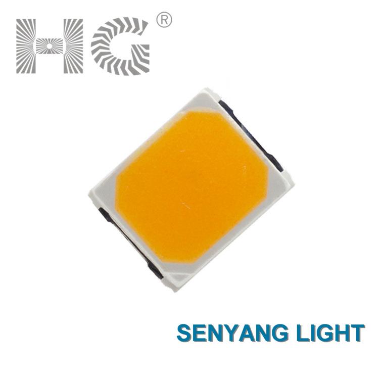 厂家直销2835暖白光贴片 24-26LM 显指80 SMD贴片光源LED灯珠