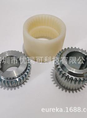 Leybold莱宝SV300B联轴器SV100B尼龙齿套圈真空泵联轴器套配件