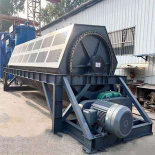 20个厚钢板六角干磨机 批量打磨书钉废铁六角滚筒抛光机电动除锈