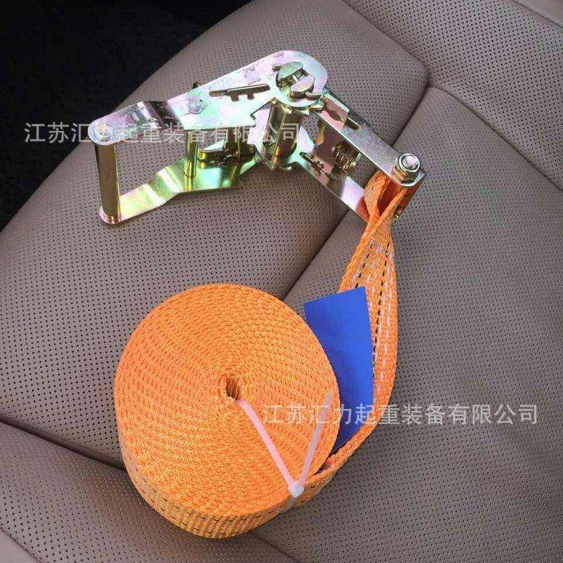 汽车拉紧器10m3t 收紧器40mm*10m货物捆绑器 捆绑带长度