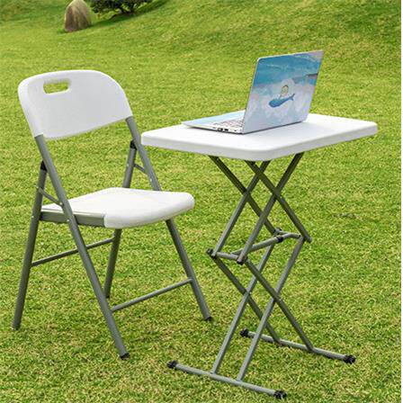 SJ64折叠桌便携户外野营团建野餐桌椅摆摊折叠方桌现货跨境出口