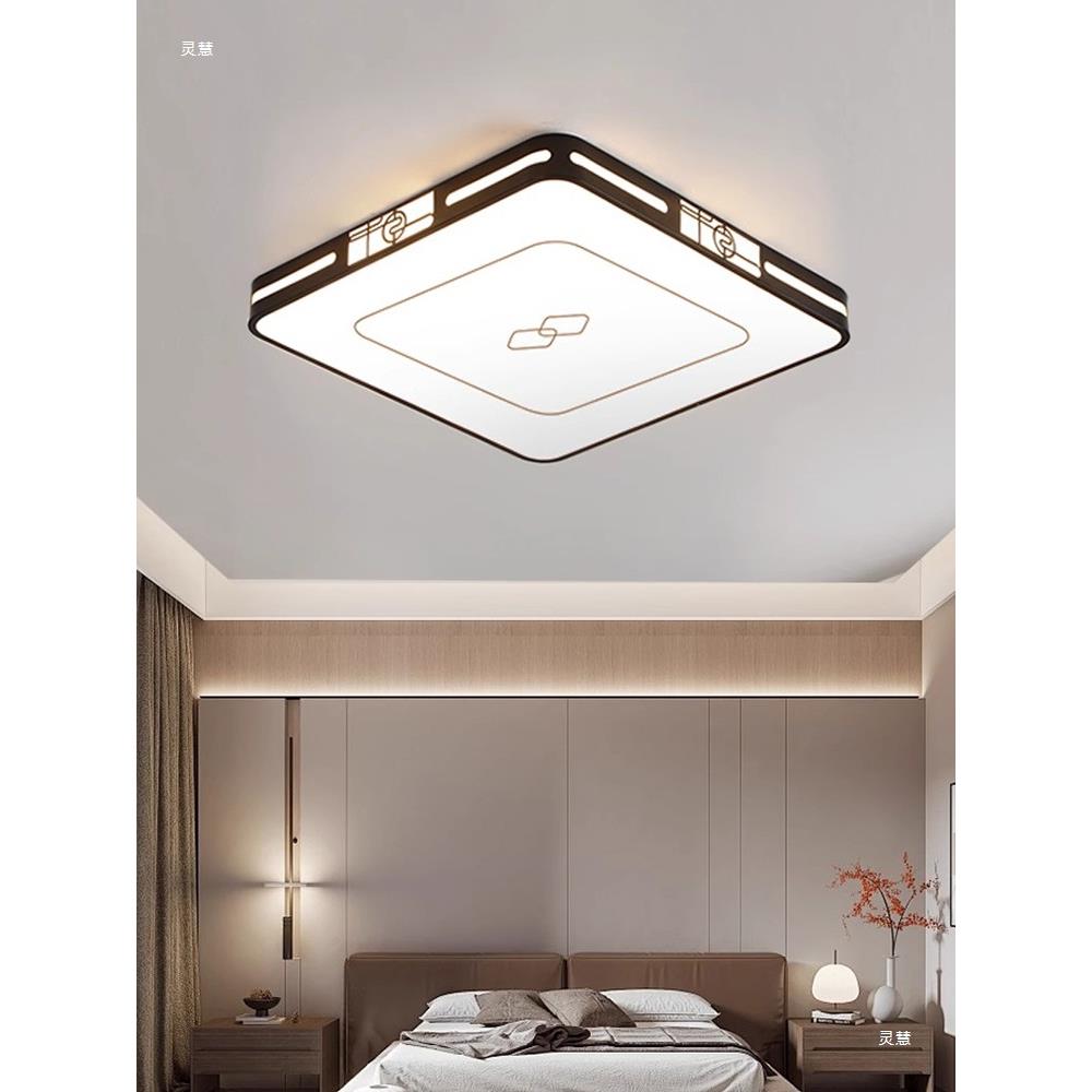 客厅大灯主卧室餐厅吊灯具大全饭厅现代简约大气广东中山吸顶灯饰