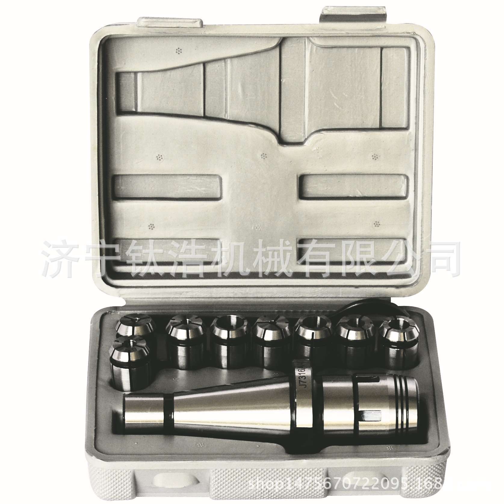 J7316A/B型R8莫氏NT30 40 50柄7:24高精快换炮塔铣弹簧夹头嘴