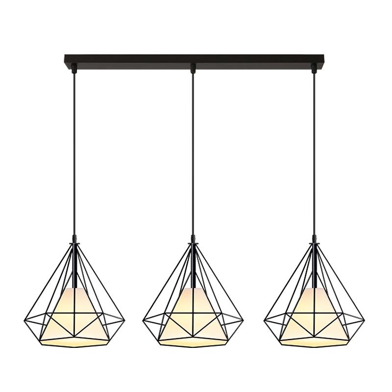 led餐厅小吊灯三头吧台2025新款客厅主卧室吸顶灯具大全现代简约