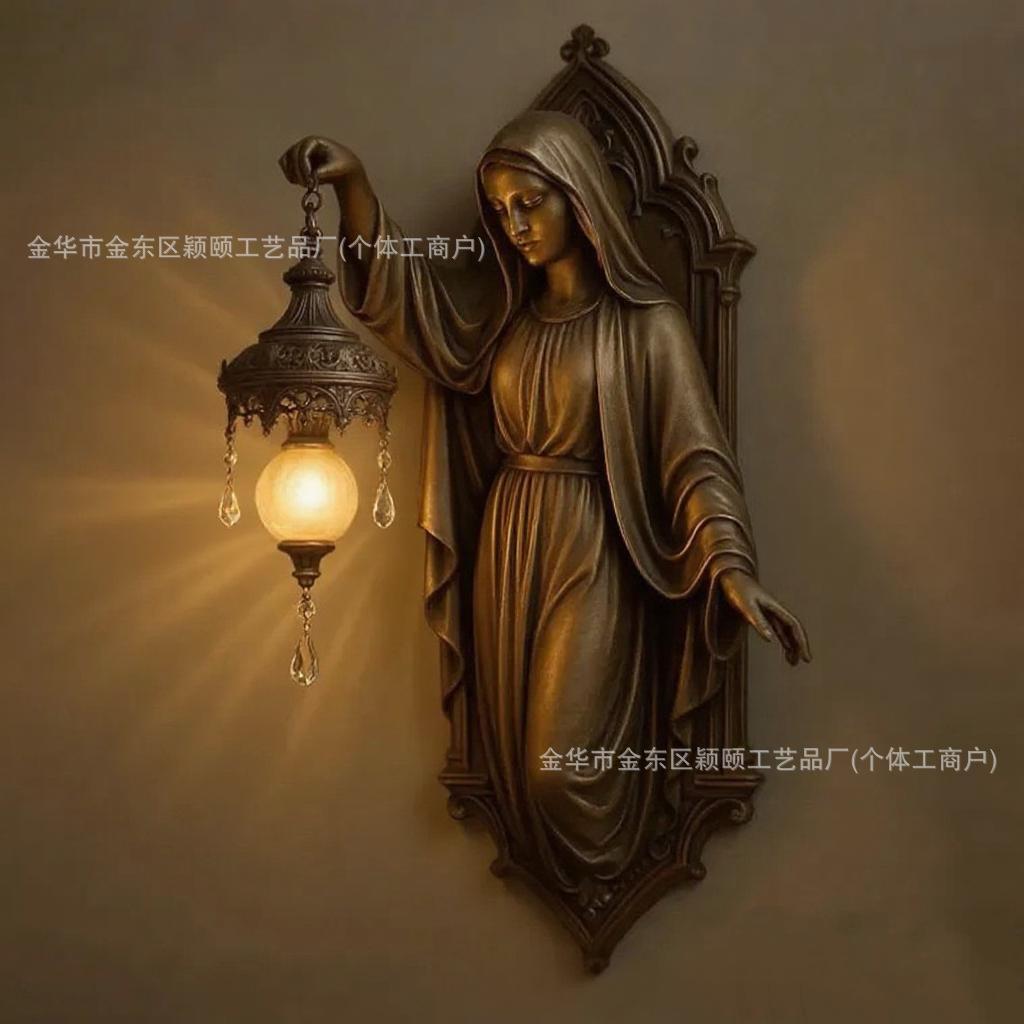 跨境新品Myth wallLamp神话壁灯树脂装饰品挂件树脂工艺品装饰