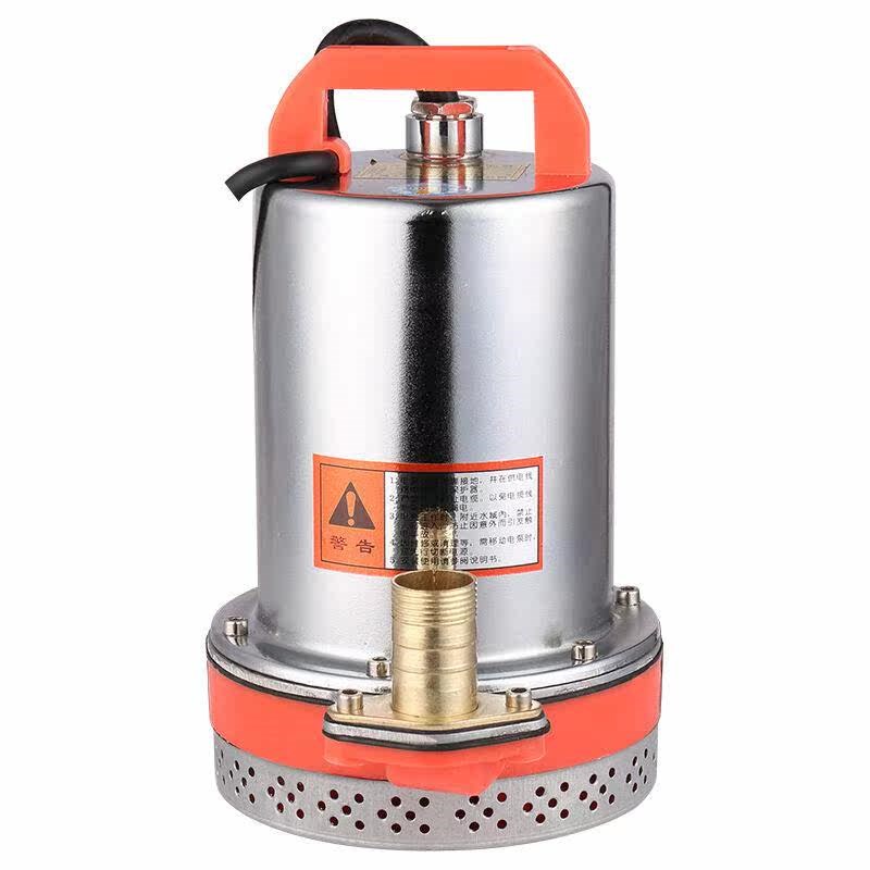 热销萃贵12V24直流潜水泵无刷48伏60电瓶车电带动打水1寸农用灌溉