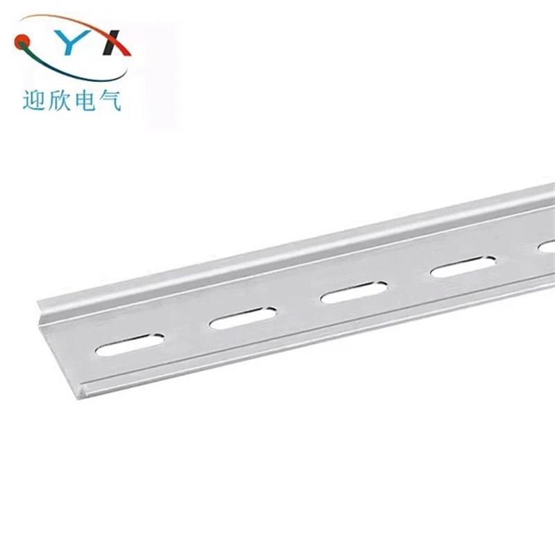 热销迎欣c45导轨配电箱空开断路器卡轨固定件35mm卡槽接线端子接