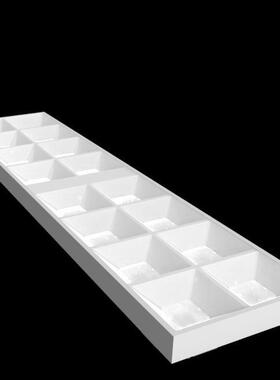 600*600格栅灯面板灯UGR办公照明吊装嵌入式防眩光利浦工程36W40W