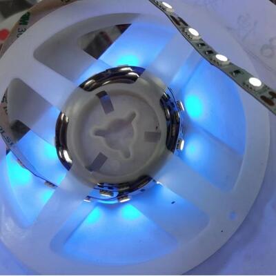 12v紫色365紫色荧光紫5050uv紫色60灯/米镜前灯杀菌灯带教室消毒