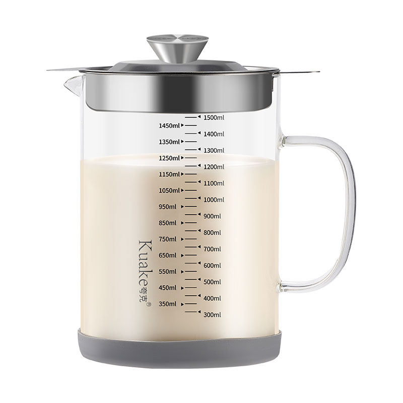 热销豆浆过滤神器304不锈钢超细网筛漏勺家用滤网果汁壶隔渣杯套