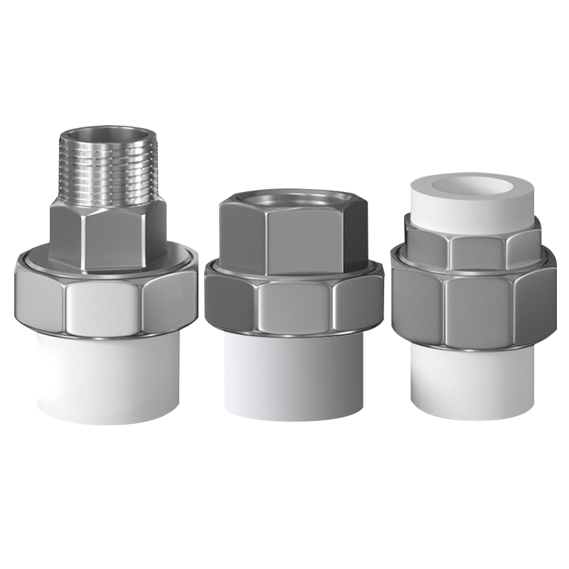 热销 外丝内丝铜活接自来水暖气水管配件管件20ppr6分25铁4活接头