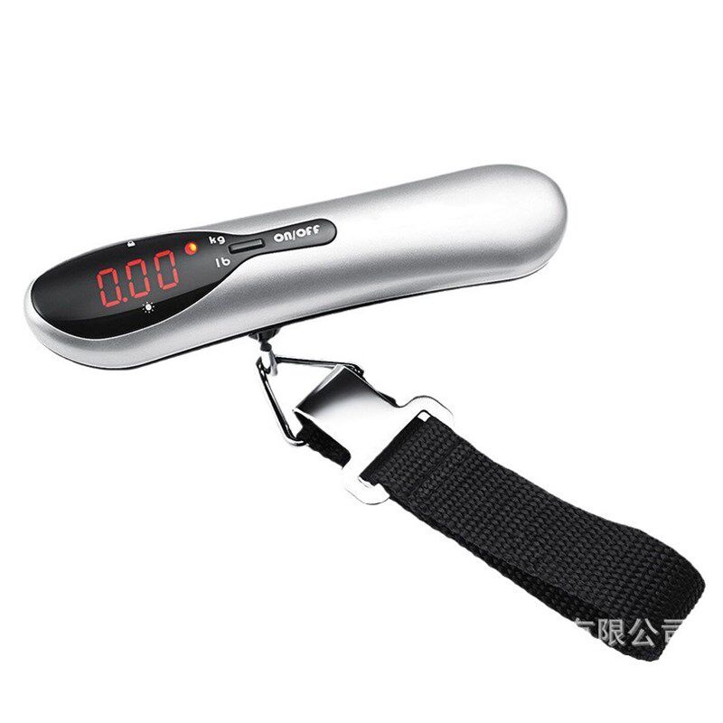 热销便携式新款电子行李秤 迷你便携式旅行箱包电子称手提秤厂家