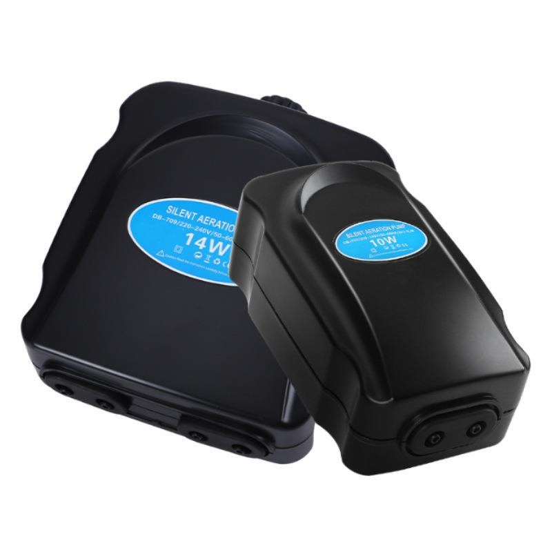 热销供应 养鱼增氧泵氧气泵鱼缸充氧泵鱼缸水族箱打氧机圆插扁插