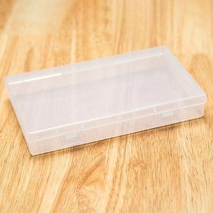 D604PP透明储物文具铅笔整理贴纸小卡片空盒收纳盒塑料盒包装 盒
