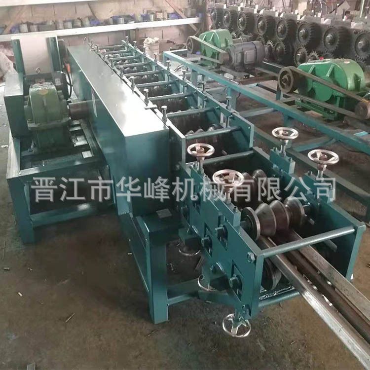 圆管压方管机 圆管改方管成型机 一台机器压多种规格 无需换模具