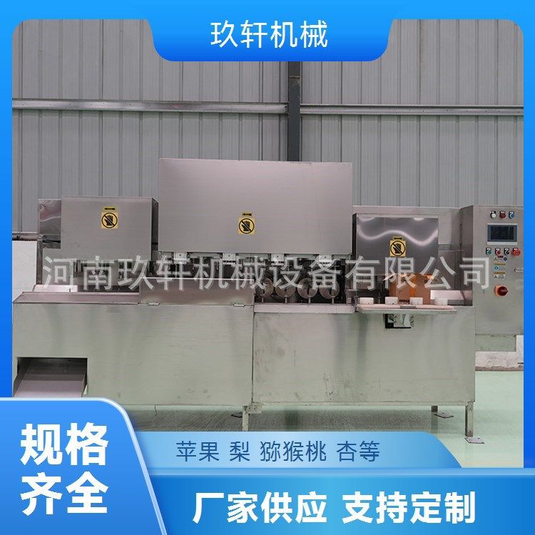 多工位牛油果削皮分瓣机 商用黄桃削皮分瓣去核机