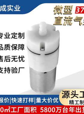 370C微型气泵 电动充气增压泵 卧式鱼缸增氧泵 水族馆专用气泵