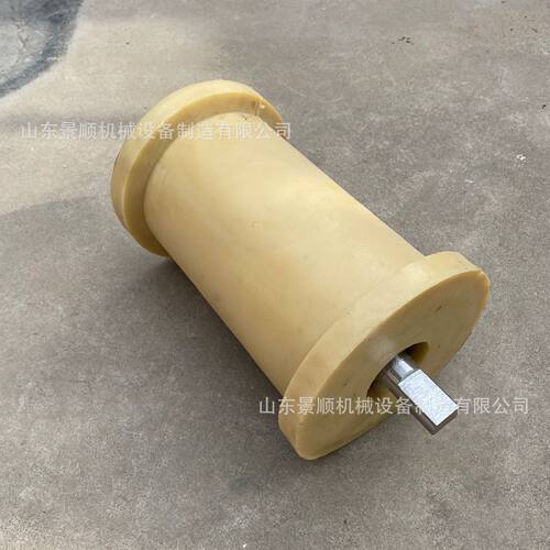 尼龙地滚 矿用聚氨酯地滚 巷道运输钢丝绳用尼龙高分子地滚轮