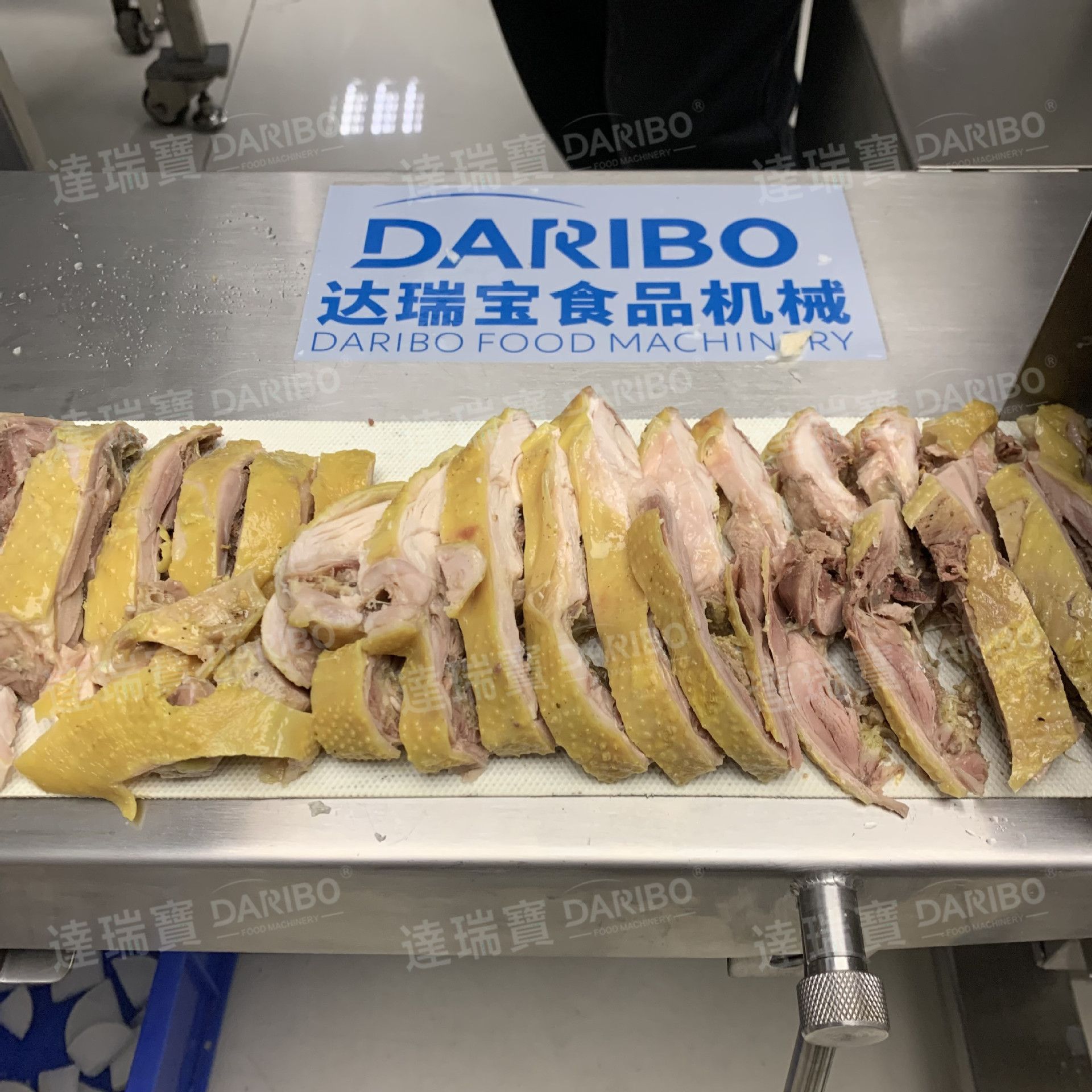 l卤肉酱牛肉切片机 熟鸡边腿切块机 腌笋干切丝机 金华火腿切薄片