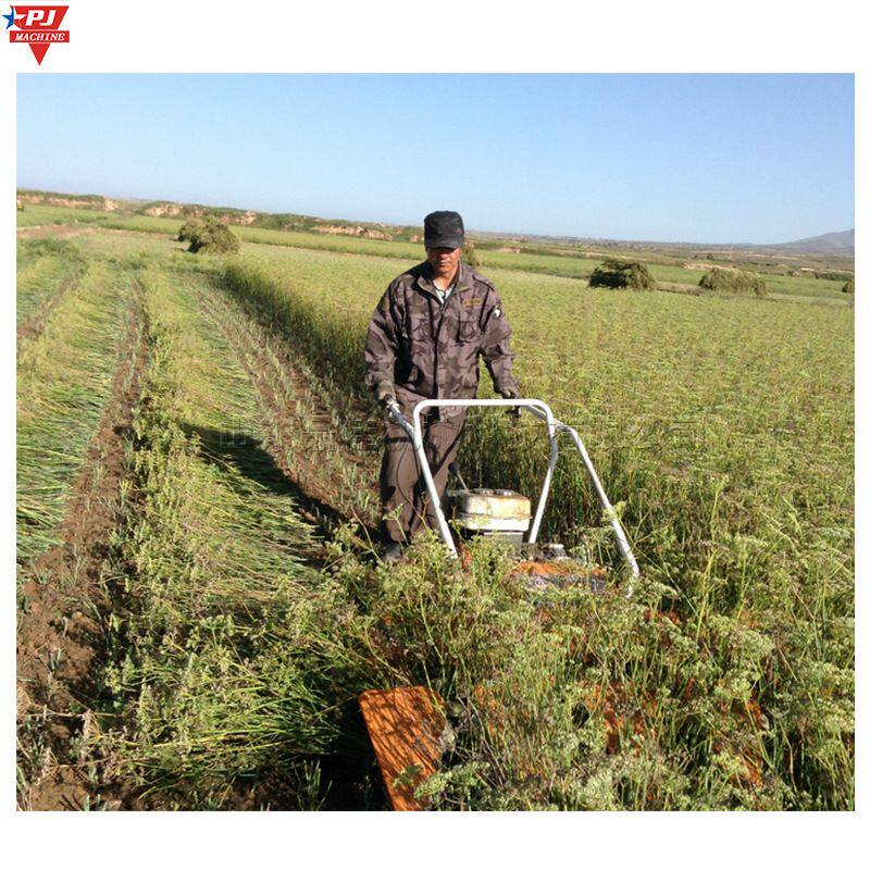 移动式水稻谷子收割机 玉米秸秆割晒机 黄豆玉米花生农用割捆机
