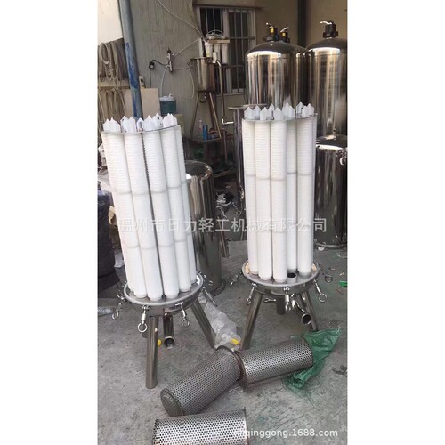 厂家直销精密过滤器 立式微孔膜过滤机 折叠式过滤器