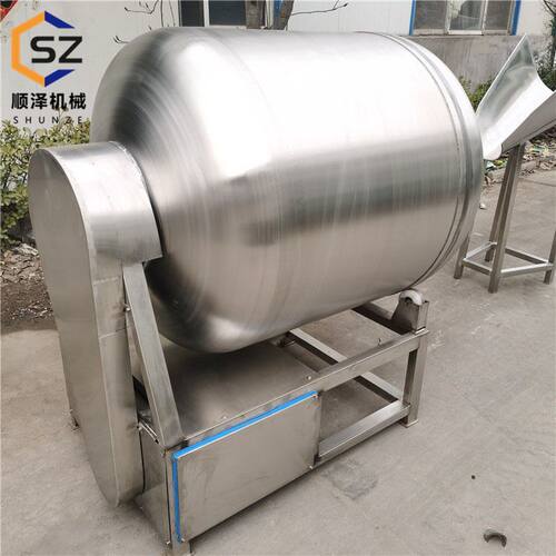 全自动真空滚揉机 肉制品快速腌渍机 鸡鸭鱼肉真空滚揉腌制机