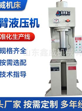 单柱油压机C型轴承压入机50吨63吨伺服数控单臂液压机