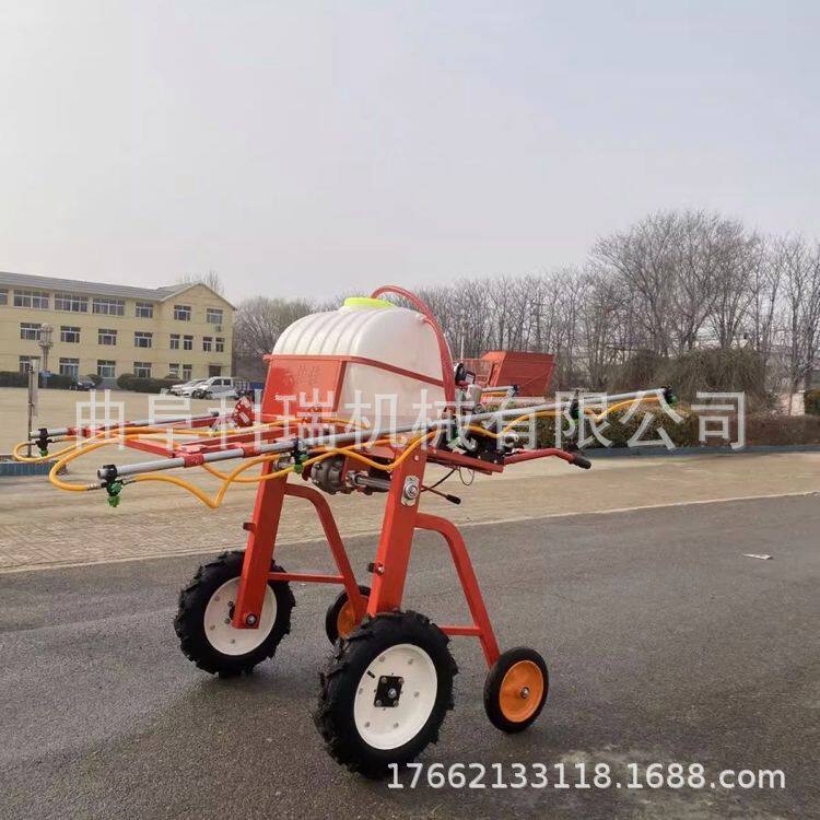自走式柴油打药机 科瑞 多喷头喷雾机 手扶式药材玉米喷药机