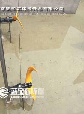 低速潜水推流器现场安装 QDT潜水慢混螺旋桨推进器选型安装搅拌机