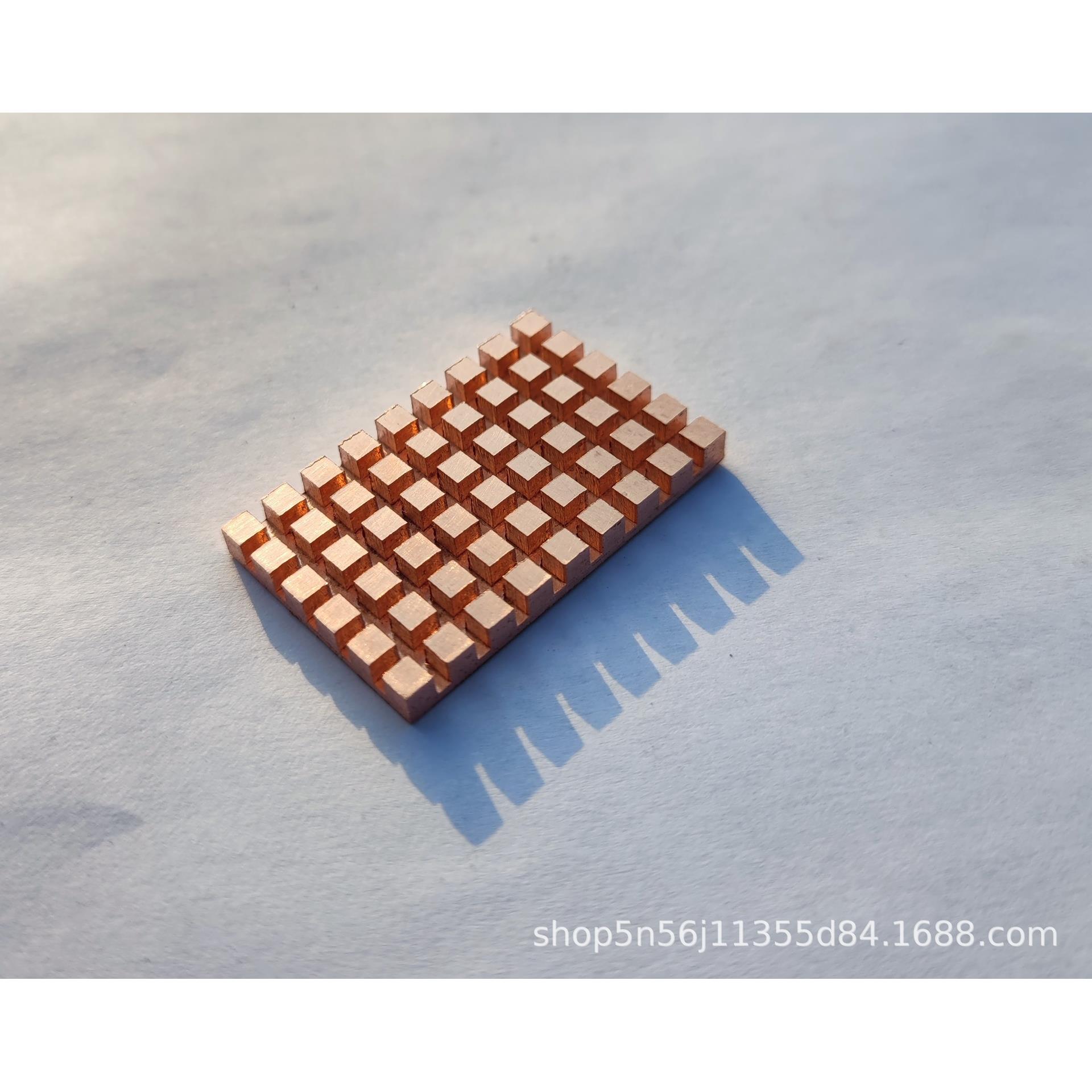 纯紫铜mSATA NGFF 5030 msata3.0固态硬盘SSD散热片