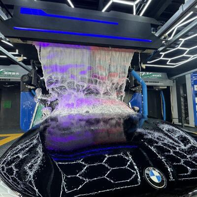 全自动洗车机无接触电脑设备商用洗车店加油站无人值守洗护一体机