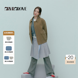 【林娜琏同款】GROVE 2026PS春季新款夹克外套韩式休闲GP26JPC02
