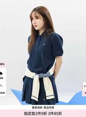 GROVE官方旗舰店SS春夏款女士基础短袖polo衫t恤 GCM5TS04