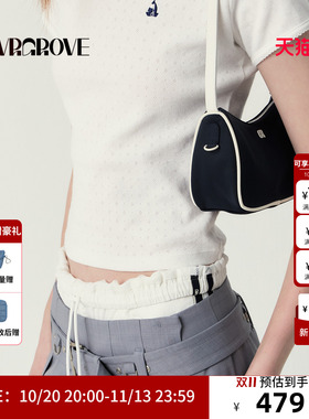 GRVR GROVE官方旗舰店 SS夏季字母logo款mini手提包GS5AC22M