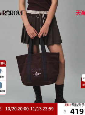 GRVR GROVE官方旗舰店26FW秋季新款休闲手拎包品牌logo GF26BGK01