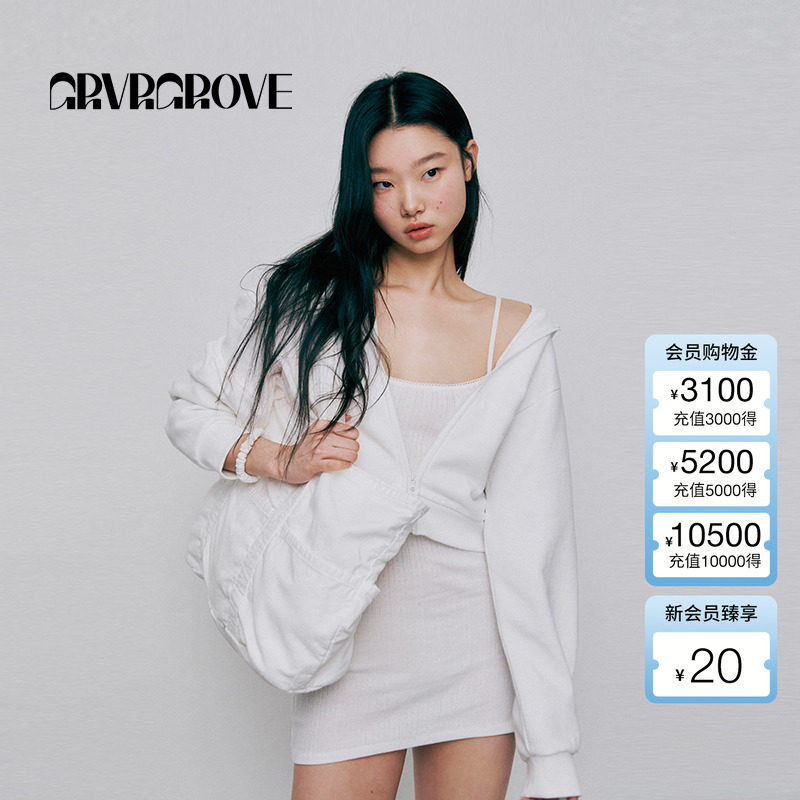 短款长袖卫衣简约基础款