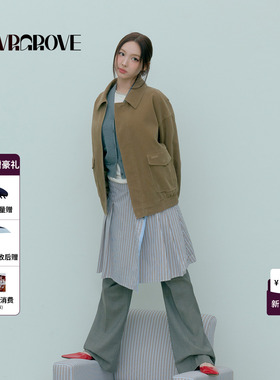 【林娜琏同款】GRVR GROVE官方旗舰店26PS春季夹克外套GP26JPC02