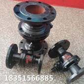 100 热销Q41F 4065 150 16铸铁手动法兰球阀直通手柄球阀DN32