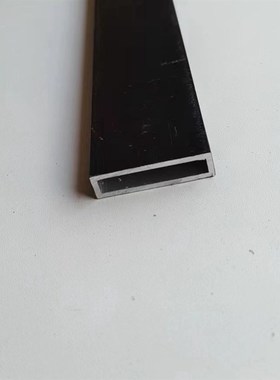 热销铝合金方管10*60.10*80.10*100.10*120黑白灰咖啡色铝扁管铝