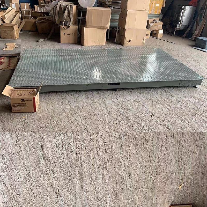 耀华衡器电子地磅秤1吨2吨吨工业平台地磅秤2*2米小车过磅地磅秤